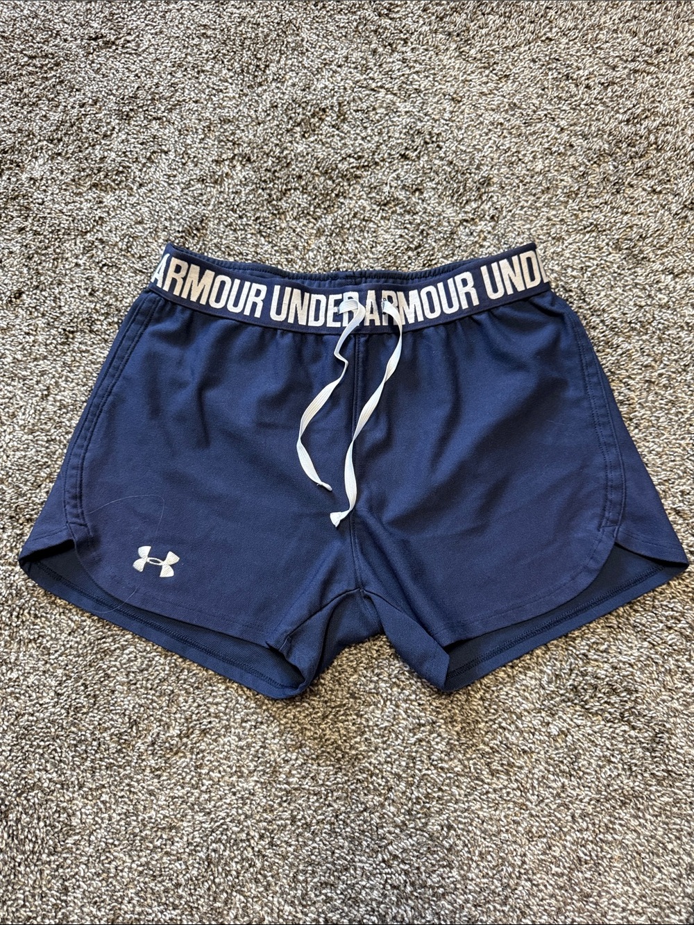 Navy Under Armour shorts